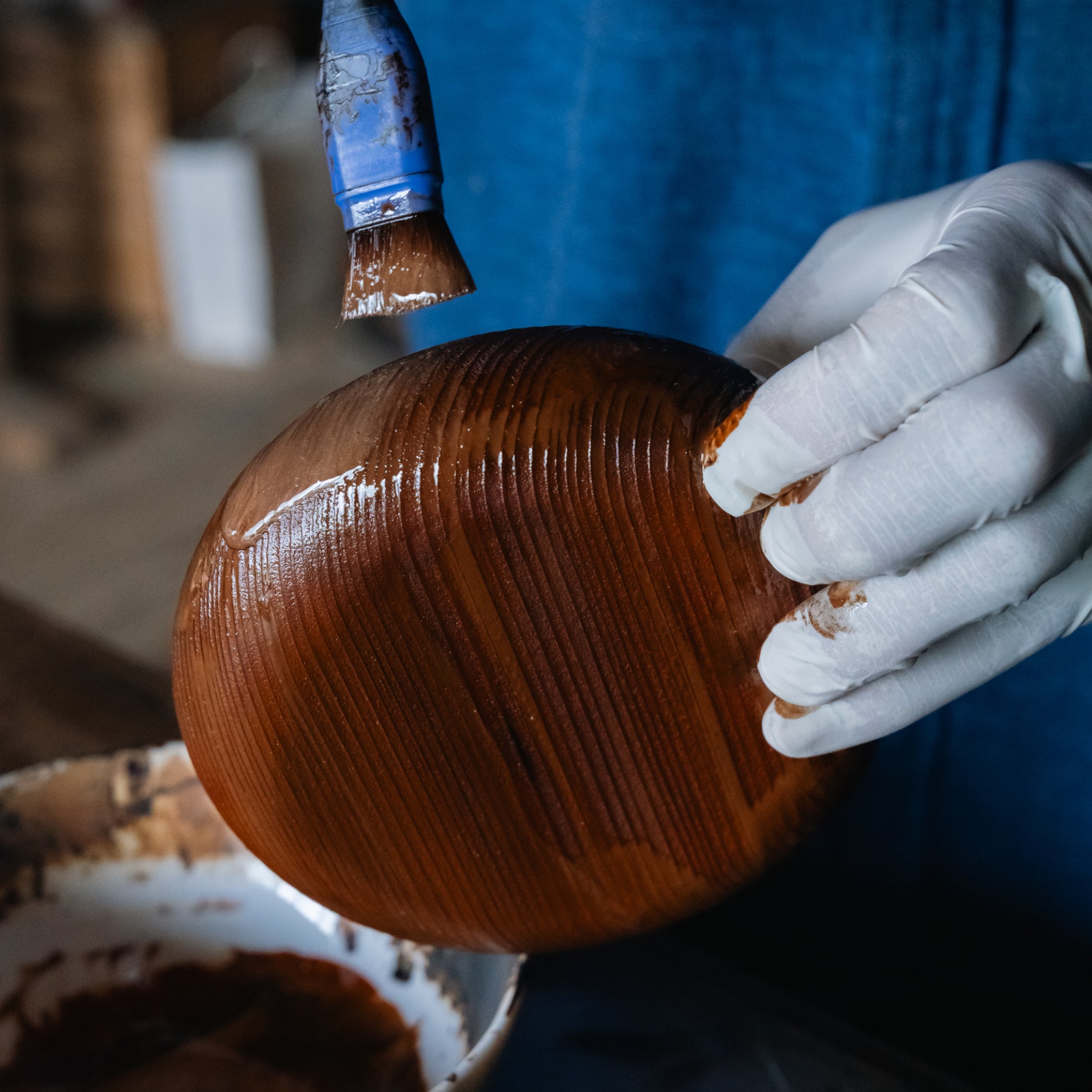 Round Sake Cup