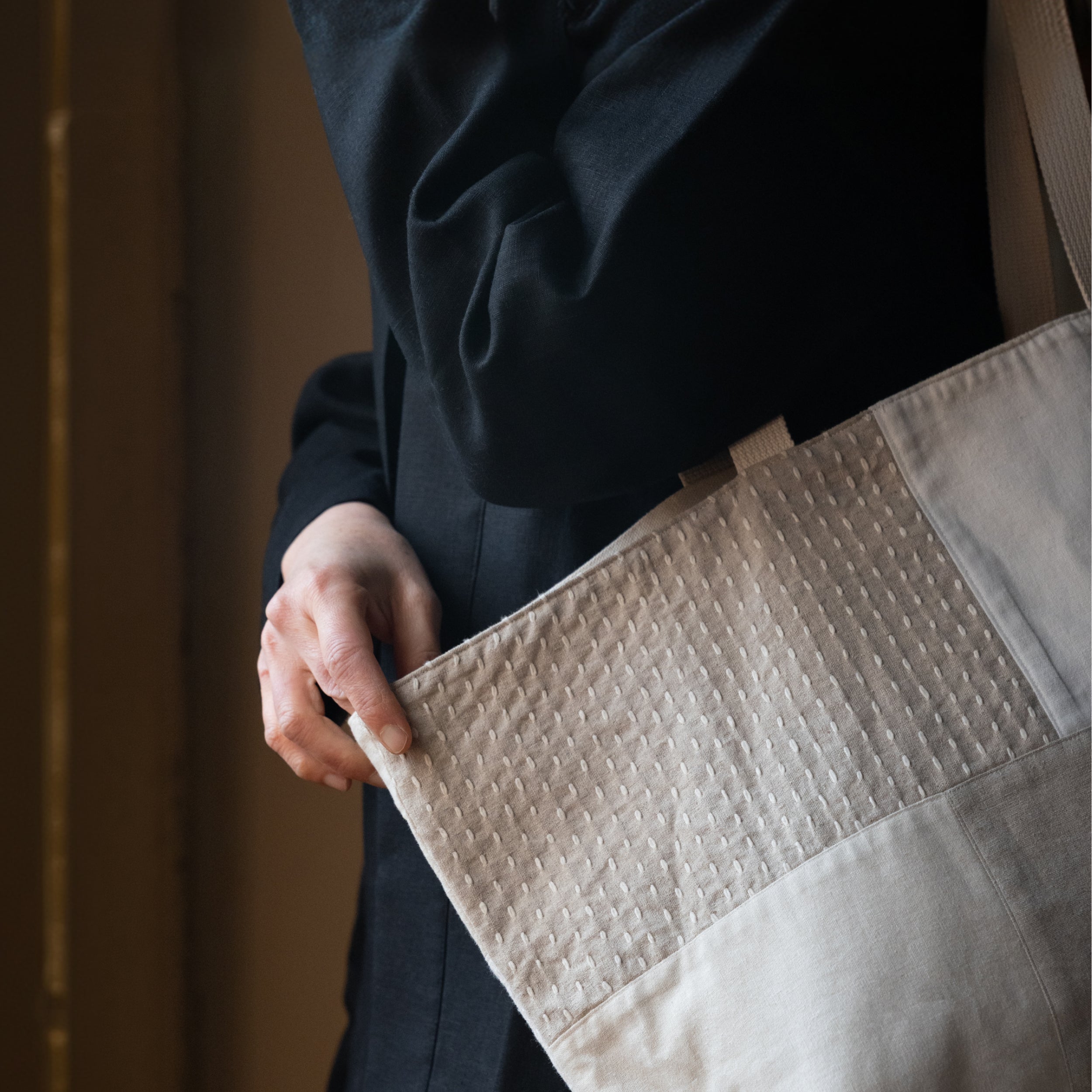 Sashiko Tote Bag