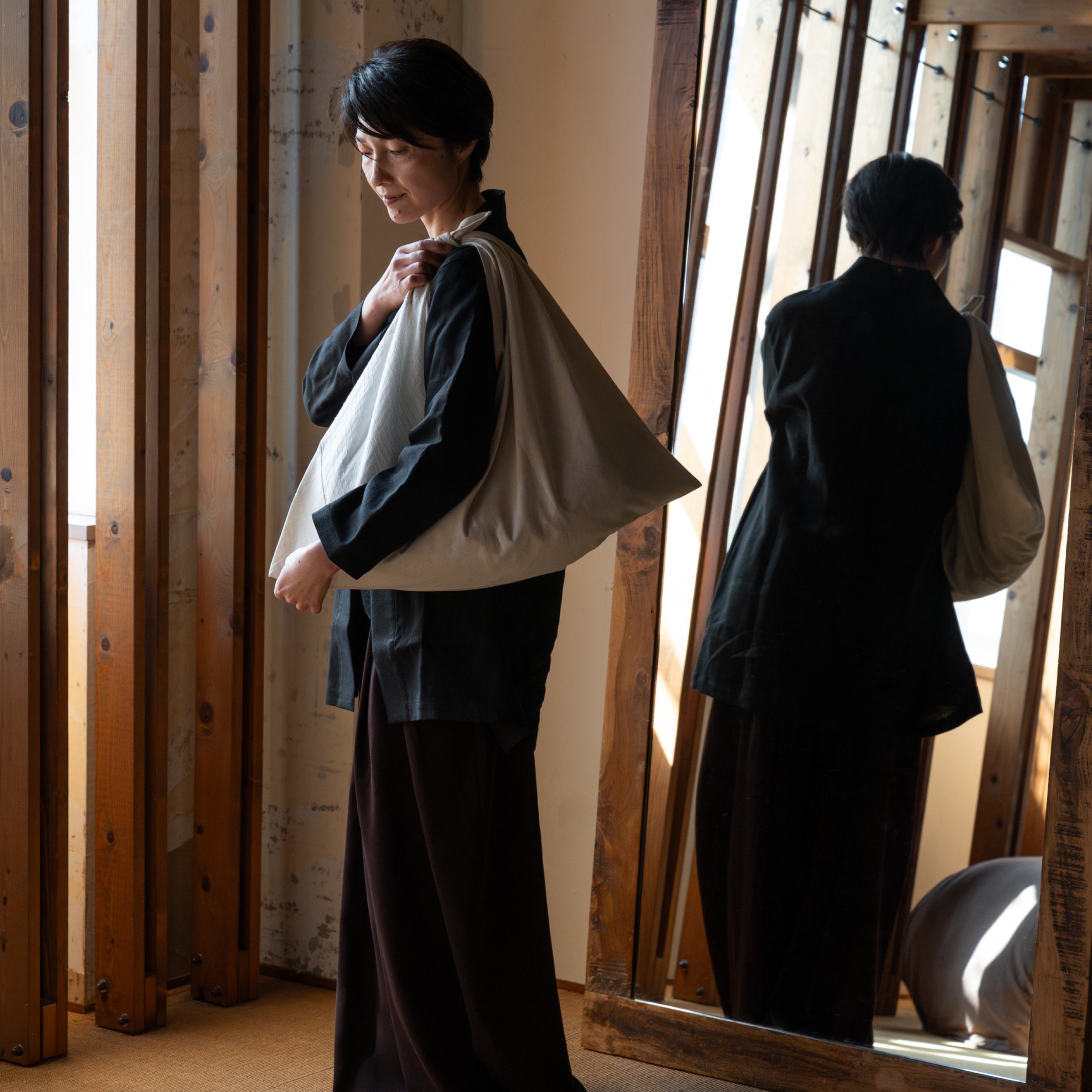 Sashiko Azuma Bag