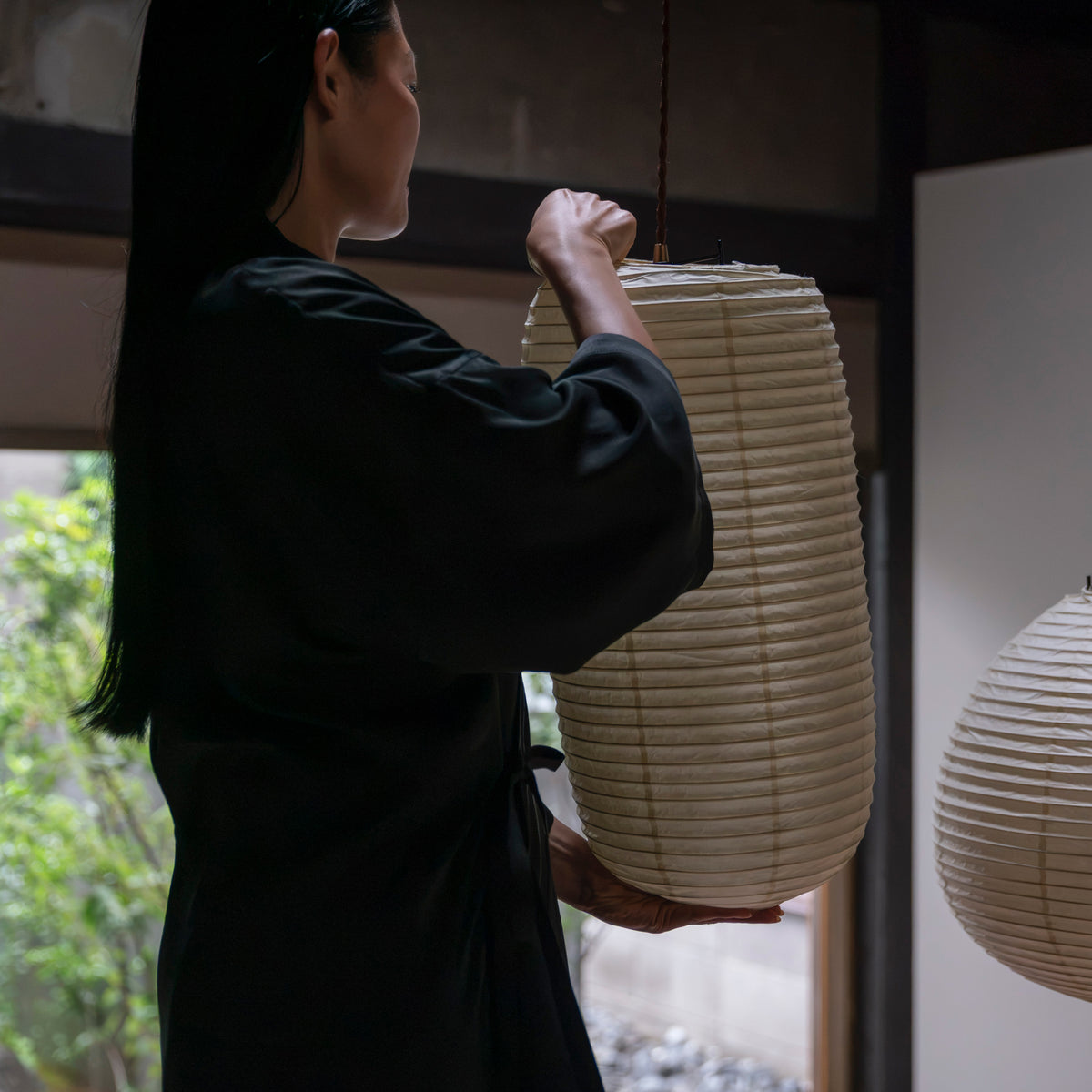 Chōchin Pendant - Tall