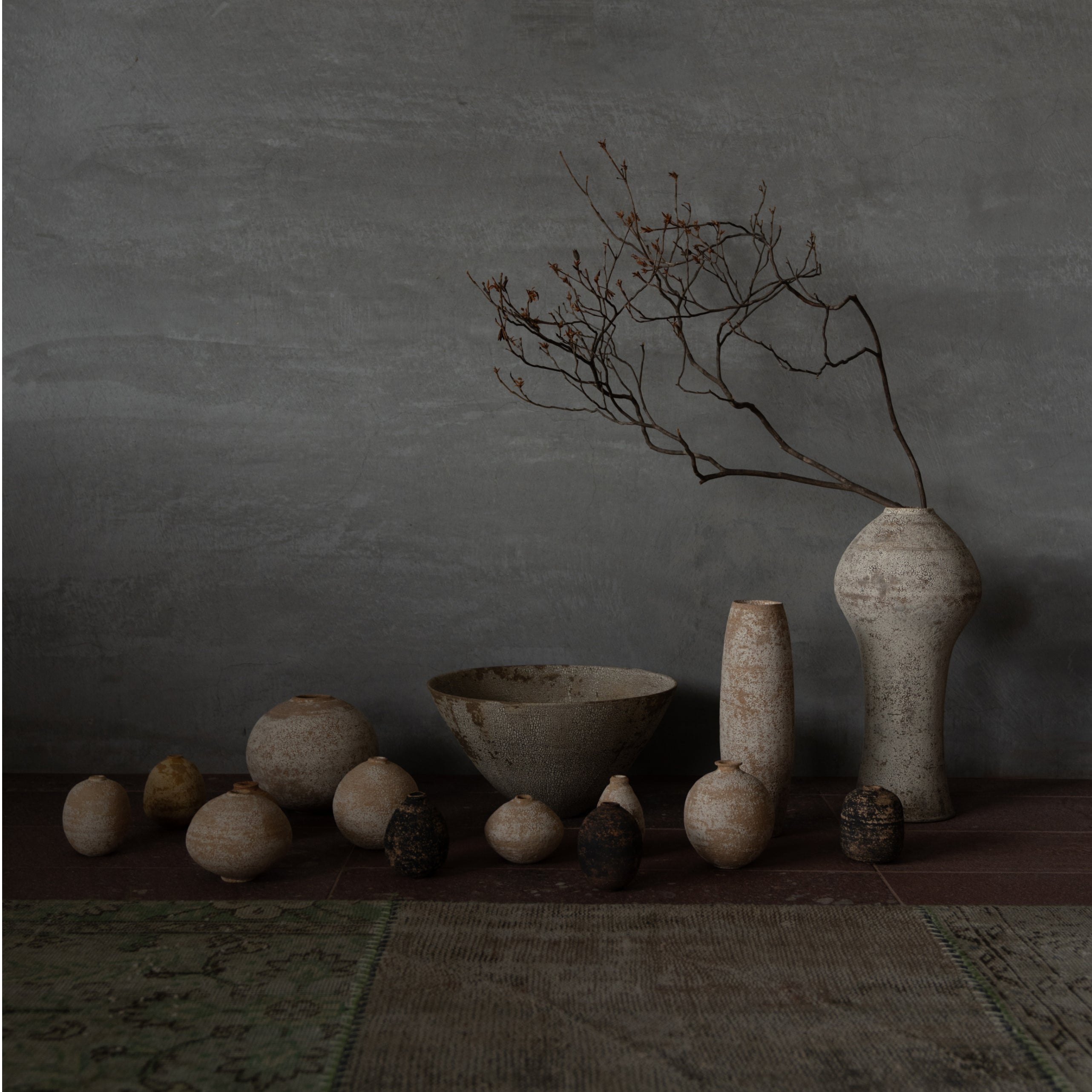Urn shaped vase