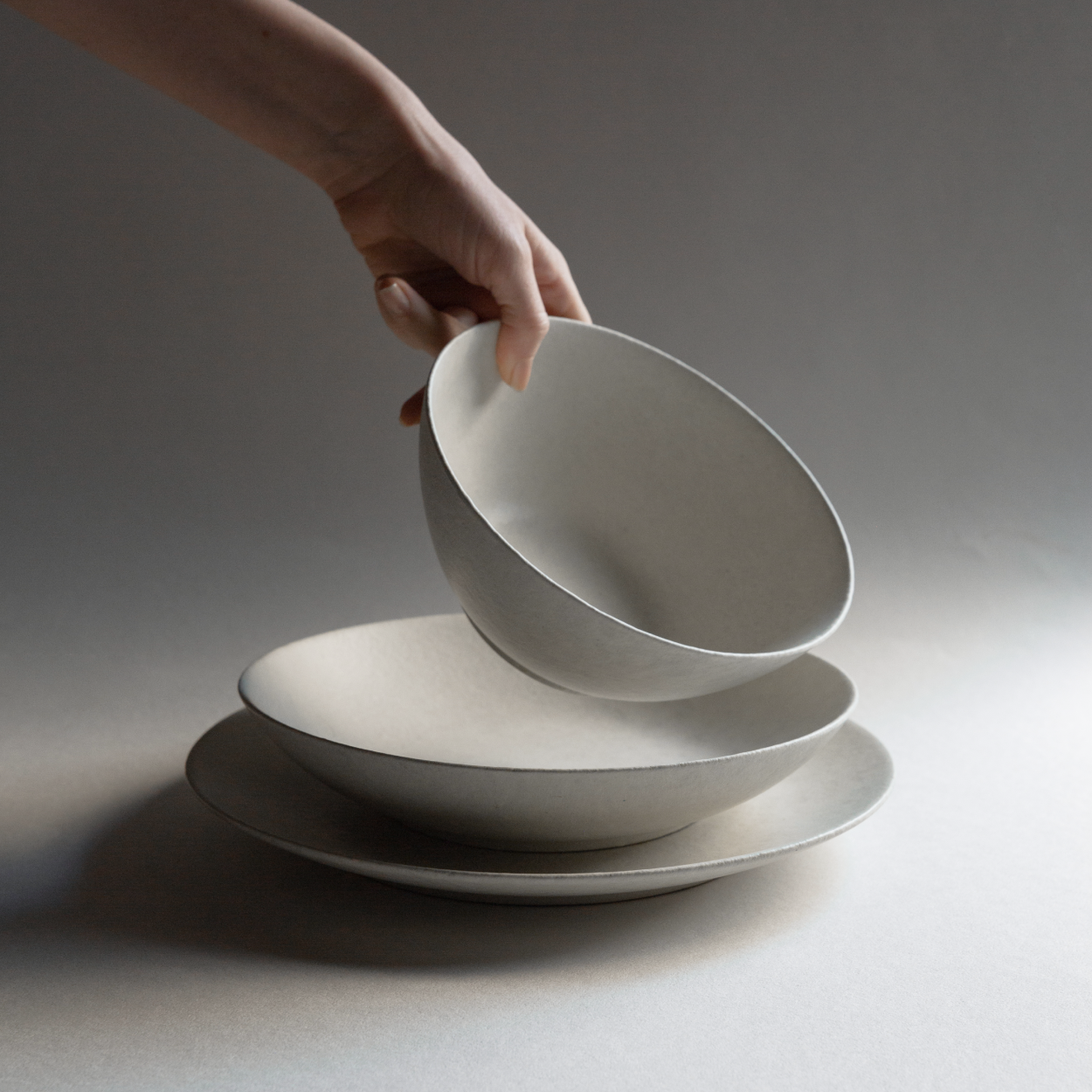 Shigaraki Plates - White