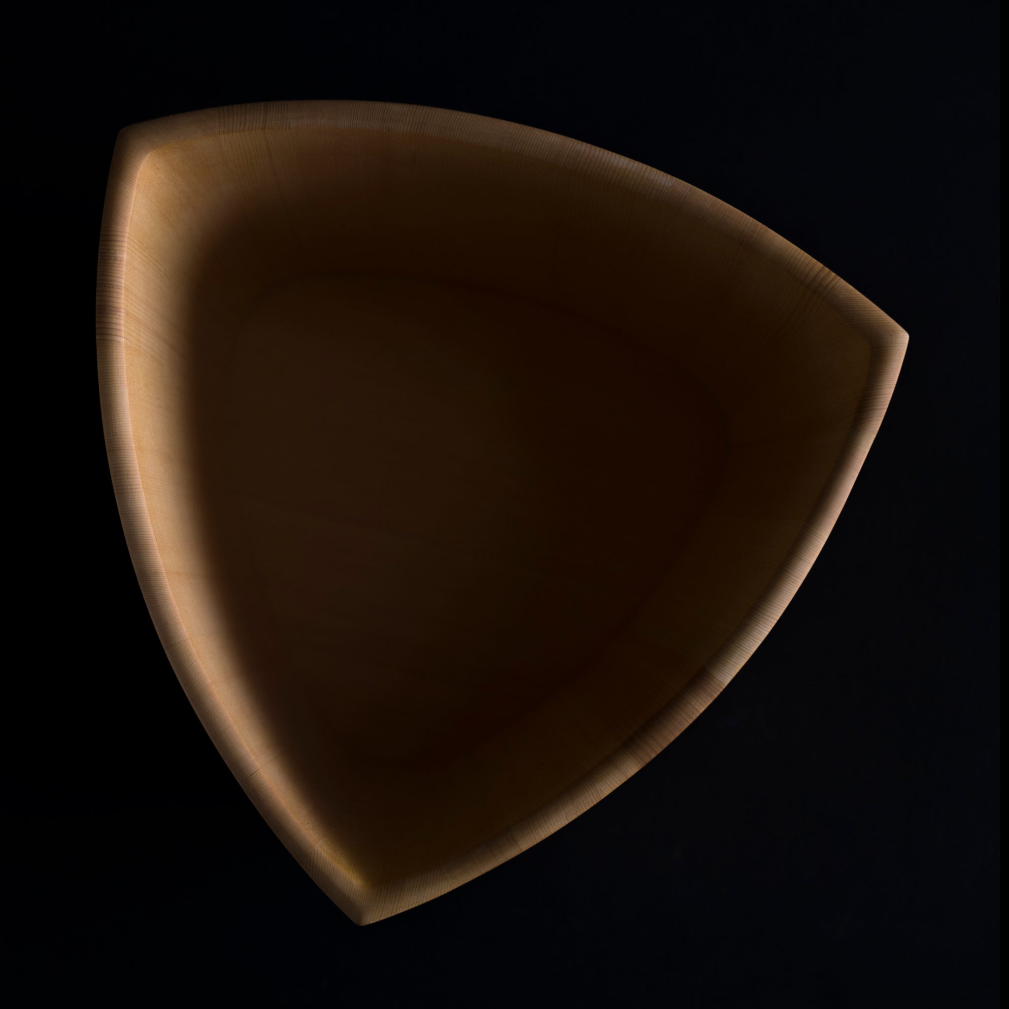 Triangular champagne cooler