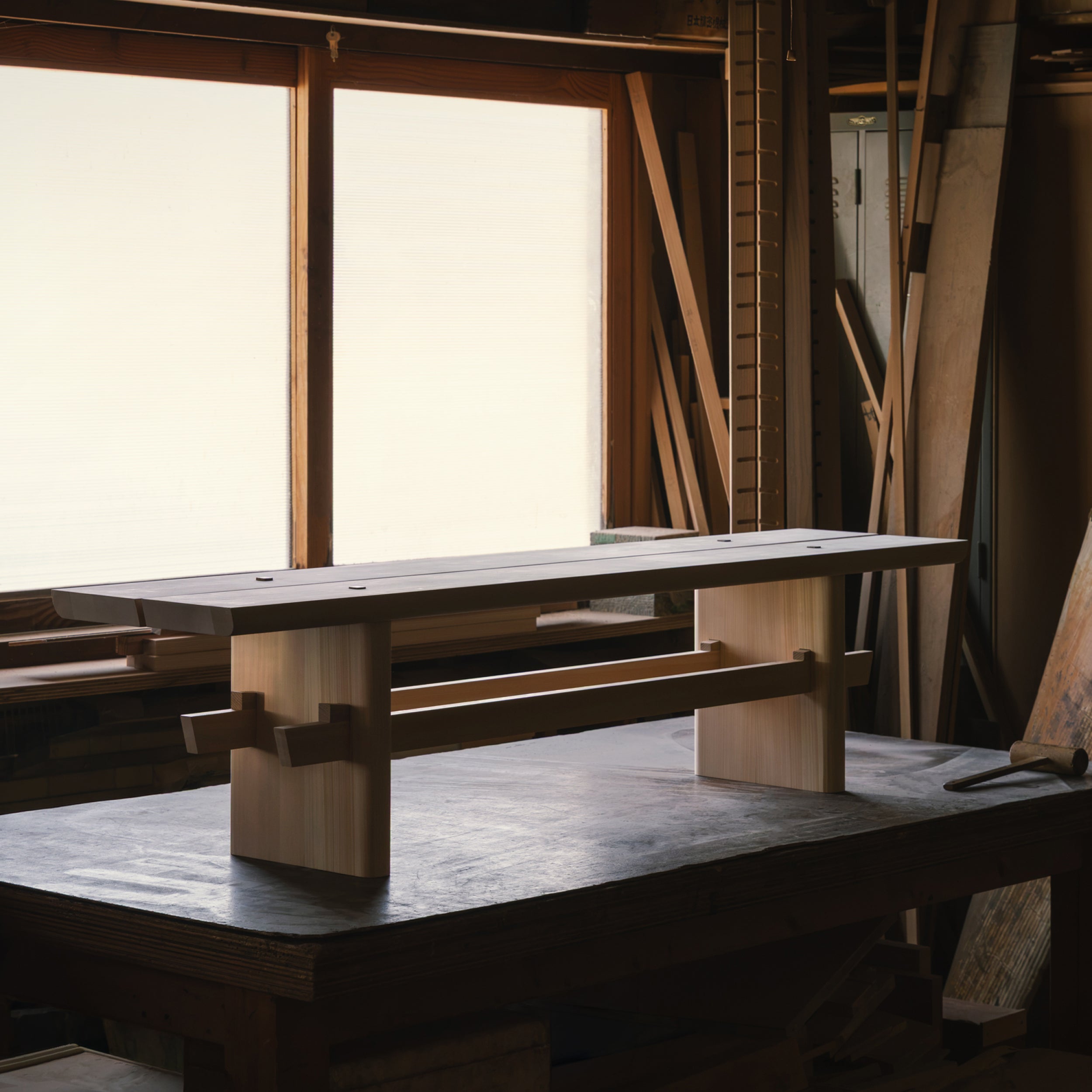 Joinery Bench Natural | POJ Studio x Norm Architects