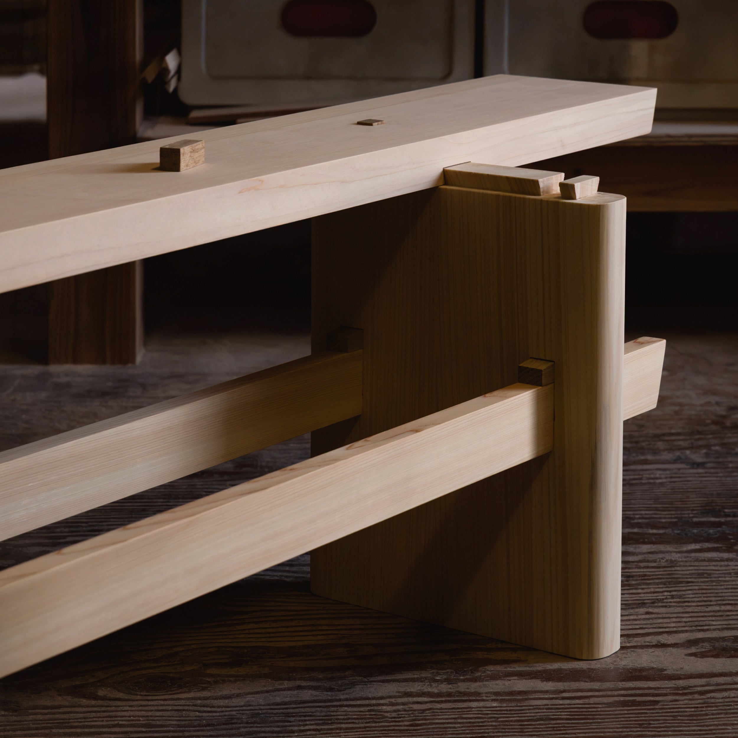 Joinery Bench Natural | POJ Studio x Norm Architects