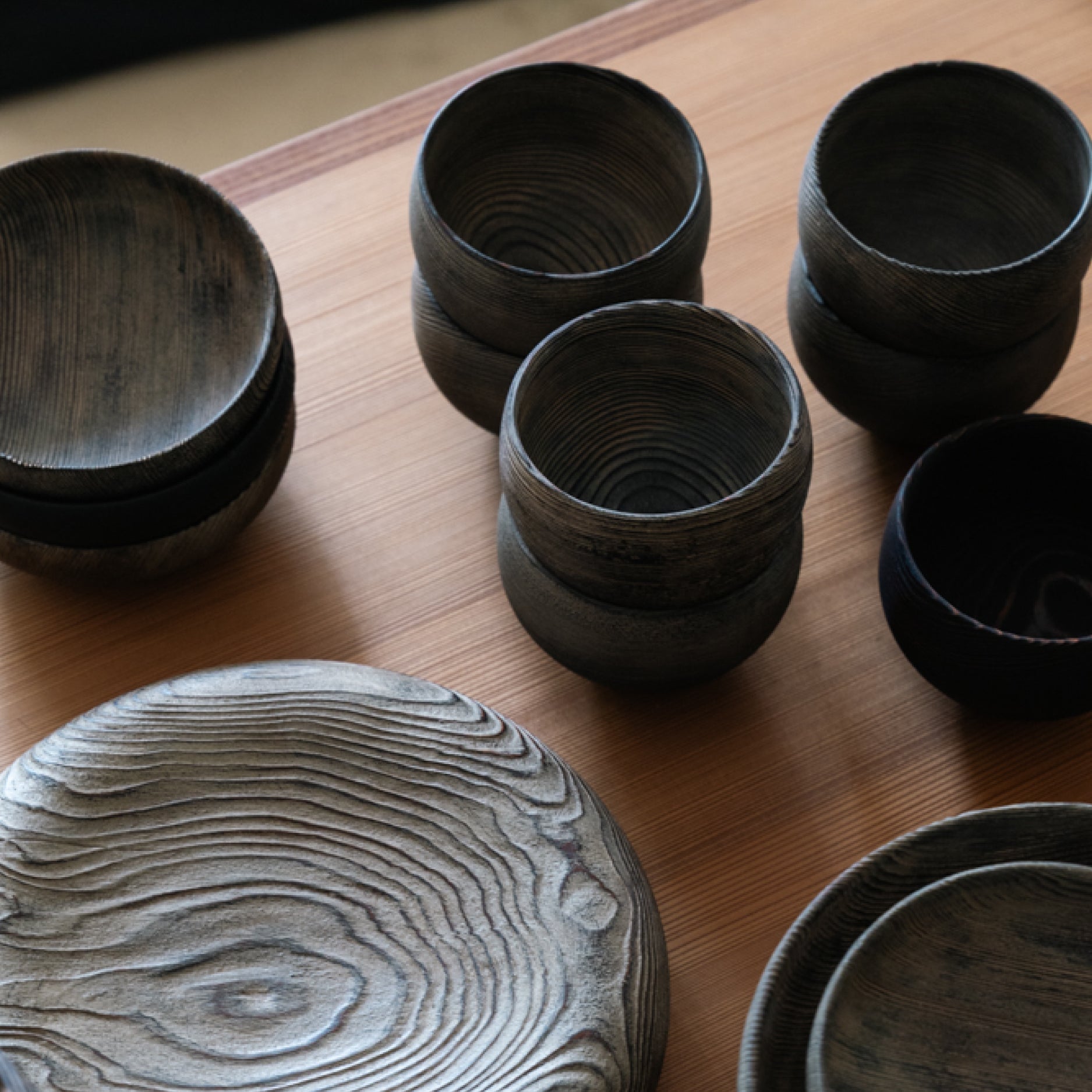 Round Sake Cup