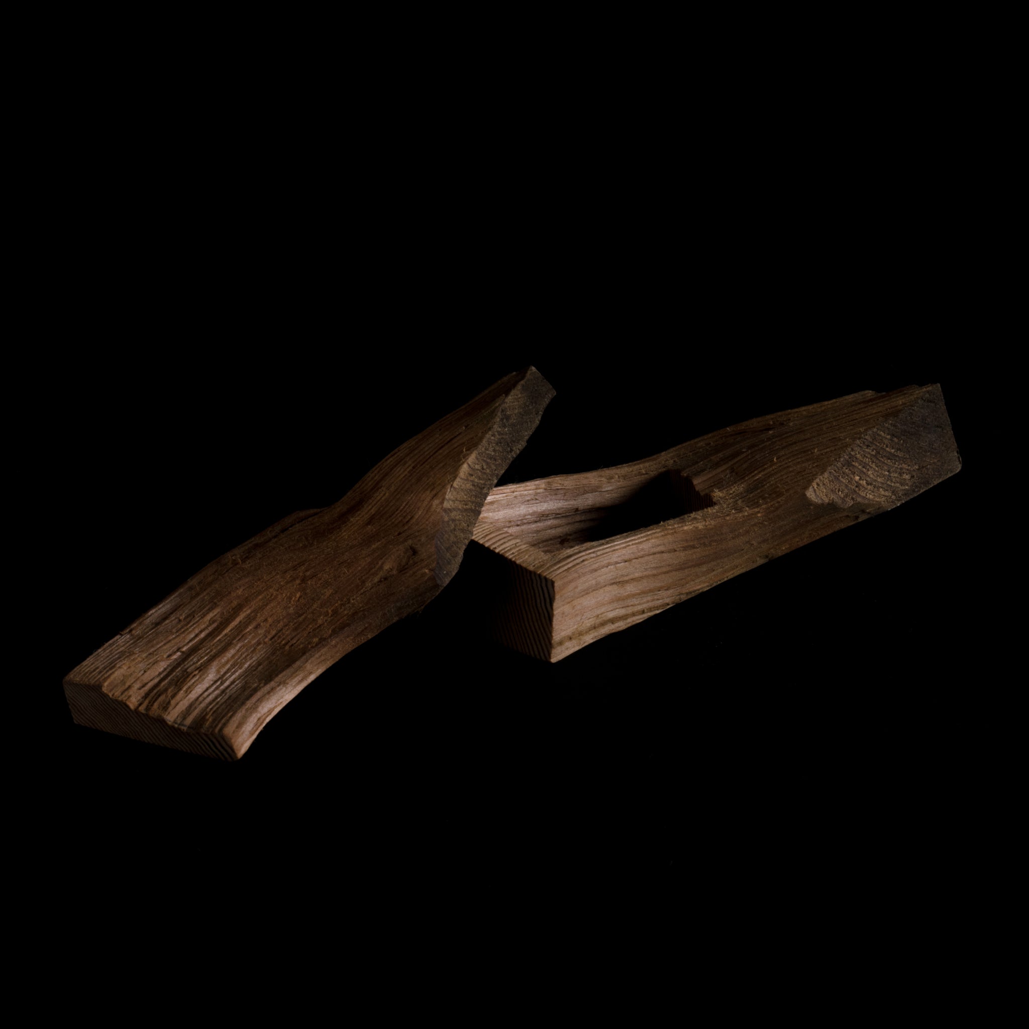 Abstract Cedar Box