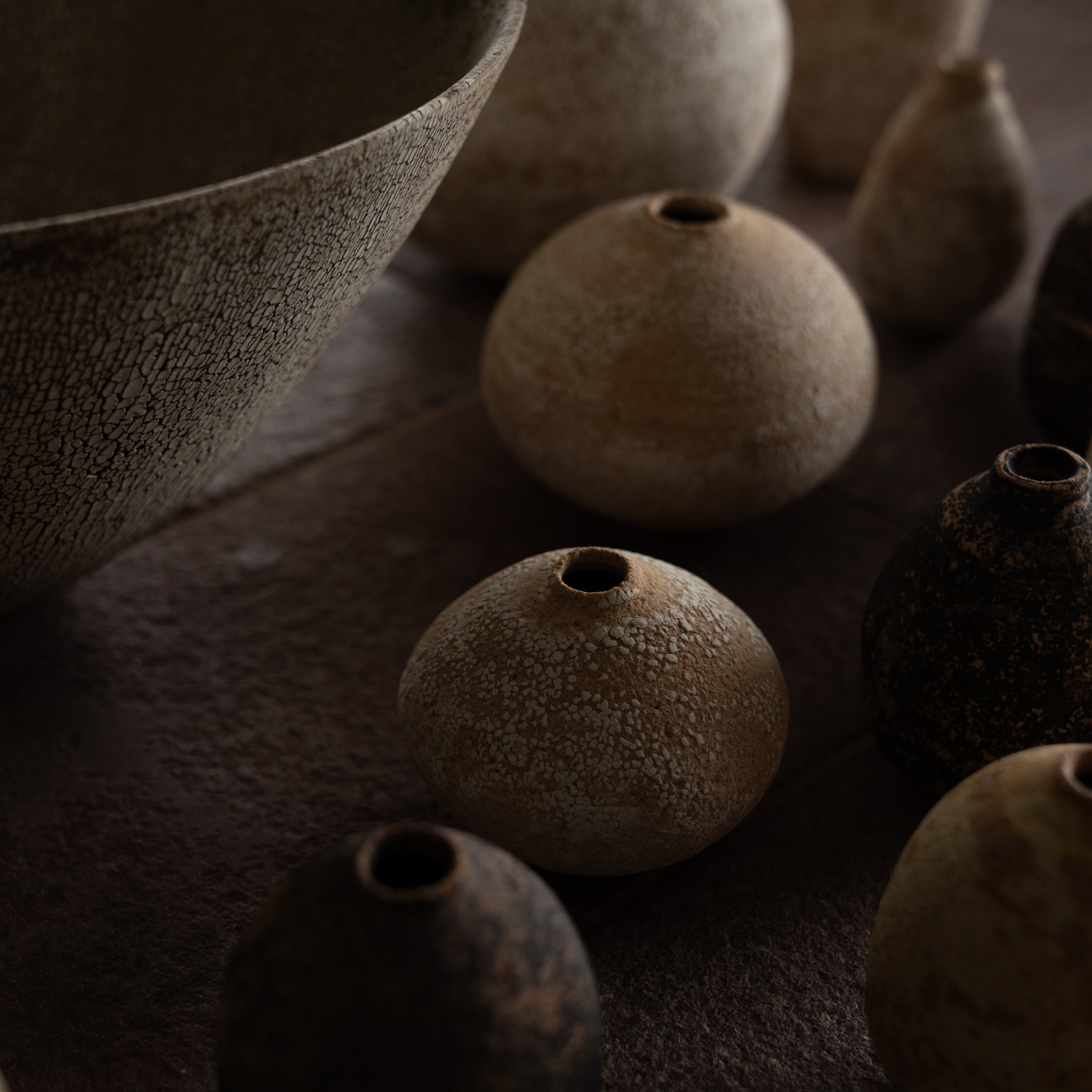 Oval vase S